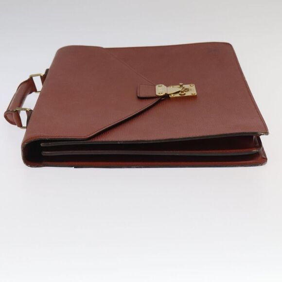Louis Vuitton Serviette Conseiller Brown Leather Briefcase Bag (Pre-Owned) - Picture 13 of 16